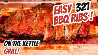 Easy BBQ Ribs 321 Method [upl. by Ttihw]