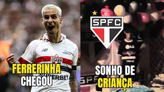 Ferrerinha sou São Paulino desde criança sonho realizado [upl. by Sherfield]