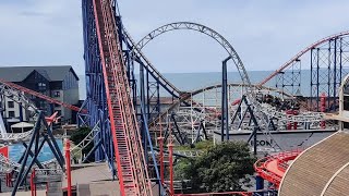 16 Minutes of Blackpool Pleasure Beach Videos 2024 [upl. by Hasheem]