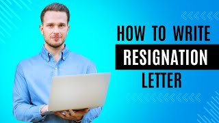 Job Resignation Letter  How to Write Resignation Letter resignationletter [upl. by Daria]