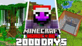 I Survived 2000 Days in Minecraft Hardcore FULL MOVIE [upl. by Adao836]