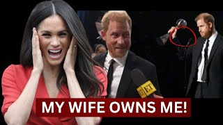 PATHETIC Meghan Markle Caught Controlling Prince Harry At Pat Tillman Gala – My Wife Owns Me [upl. by Abroms]