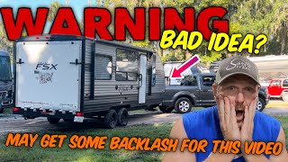 RV accident that could have been avoided rvlife rvliving rvlivingfulltime [upl. by Ybbob]