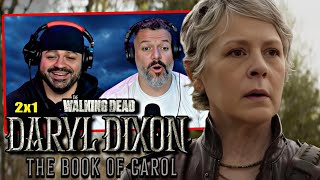 TWD Daryl Dixon The Book of Carol season 2 episode 1 reaction [upl. by Matty561]