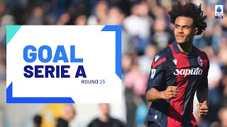 GOAL SERIE A  Zirkzee Guides Bologna Win  Goal Collection  Round 25  Serie A 202324 [upl. by Atinyl]