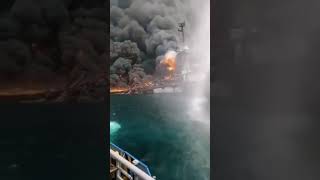 Explosion of FPSO Trinity Spirit it’s Ukpokiti offshore terminal [upl. by Ycrep124]