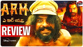 ARM Movie Review  Arm Review Telugu  Arm Review  Tovino  Disney Plus Hotstar [upl. by Edrahs700]