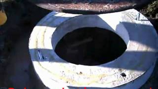 XSeal by S1E seals Sanitary Sewer Manhole Chimney [upl. by Odlamur]