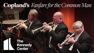 Copland Fanfare for the Common Man  National Symphony Orchestra [upl. by Martinic]