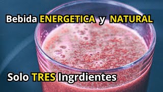 Bebida energetica natural  Remolacha Banana y Leche de Almendras [upl. by Collin]