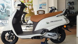 Suzuki Access 125 special Edition access bs6 white full review new tranding [upl. by Lered]