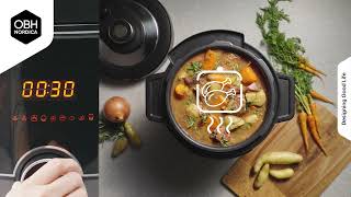 OBH Nordica multi airfryer  Turbo Cuisine amp Frymulticooker [upl. by Taam]