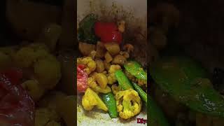 ফুলকপি আলু সিম দিয়ে নিরামিষ সবজিAloo fulkopi sim diye niramish sobji recipe cookingvideo [upl. by Nadabus]