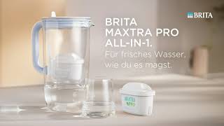 Wasserfilterkartusche BRITA MAXTRA PRO ALLIN1 [upl. by Kera]