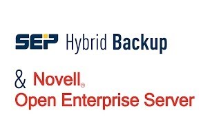 Novell Open Enterprise Server OES Backup amp Restore LangEN  SEP sesam Tutorial [upl. by Eyllib232]