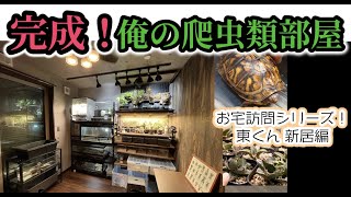 俺の爬虫類部屋！お宅訪問シリーズ 東くん新居編 〜かめぞー☆ちゃんねる 178クラッチ目〜 [upl. by Gnal]