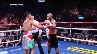 Mayweather vs Ortiz KO Sept 17 2011 [upl. by Aihsal]