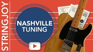 What Is Nashville Tuning for Electric Guitar [upl. by Rica303]