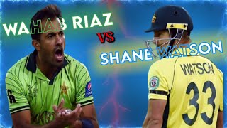 Wahab Riaz 2519 Vs Australia ICC Mens ODI WC 2015 Ball By Ball Highlights [upl. by Eenimod]