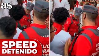 El STREAMER más FAMOSO del mundo SPEED DETENIDO en SAN FERMÍN [upl. by Hyrup]