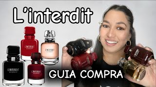 L’interdit GUÍA de COMPRA cual es el MEJOR 😍 perfumesdemujer perfume [upl. by Seligman54]