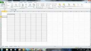 Microsoft Excel Grundkurs 001 Tabellen erstellen [upl. by Gerdeen650]