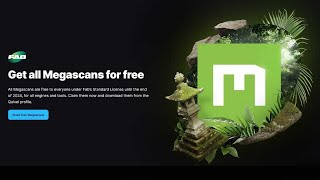 Quixel Megascans are free until the end of 2024 [upl. by Leunamme]