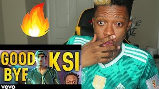 HES A GENIUS LOGAN PAUL  GOODBYE KSI DISS TRACK FEAT KSI  MY REACTION [upl. by Yatnuahs345]