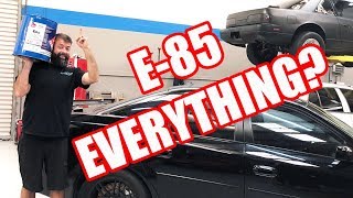 E85 power myths tested NA vs BOOST amp port injection vs direct gains [upl. by Marienthal]