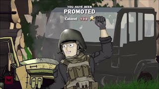 Battlefield Friends  Noob Promoted Moments S1 to S6 [upl. by Tloh]