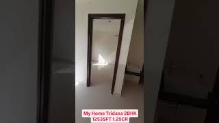 2BHK FLAT FOR SALE IN MYHOME TRIDASA TELLAPUR HYDERABAD [upl. by Anitsyrk617]