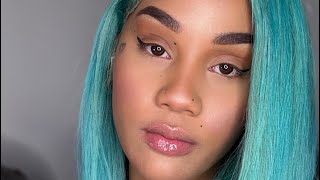 Natural Glam  Makeup Tutorial  fentybeauty fentybeautybyrihanna firstvlog newyoutuber [upl. by Tut]