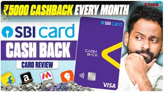 SBI Cashback Credit Card Reviewed  ₹5000 Cashback Every Month  Best Cashback card 2024  Reviewed [upl. by Uba]