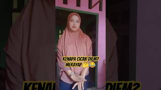 Kenapa cicak diem² merayap 😂🤣 comedy humorreceh komedireceh funny comedykocak shorts trending [upl. by Bryner]