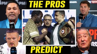 Pros Predicted for Terence Crawford VS Israil Madrimov Fight [upl. by Dasteel]