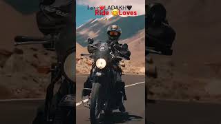 I Love💕Rideladakh viralvideo motovlog travel lovesong longride follow my channel [upl. by Burney]