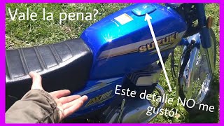 ESTO es por lo que compre la Suzuki AX 100 2T 🚀  REVIEW en Español ✅ [upl. by Nylessej500]