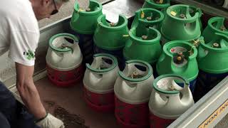 Hexagon Ragasco Logistics and handling of composite LPG cylinders [upl. by Ahsimot]