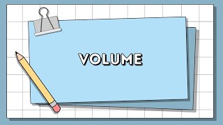 Quick Revision Volume [upl. by Buiron95]