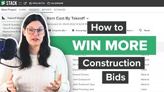 How To Win More Construction Bids with STACK [upl. by Farver]