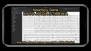 Koyo Jogja Istimewa  Ndarboy Genk  Marching Band Arrangement [upl. by Sergei]