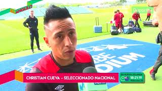 Christian Cueva habló del Perú vs Nueva Zelanda y trolleó a Pedro García [upl. by Recor]