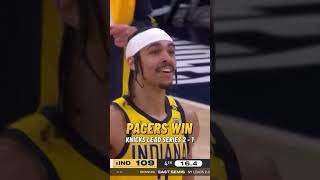 Pacers beat Knicks in final seconds on Andrew Nembhard’s prayer shot  nba nbaplayoffs [upl. by Bethezel]