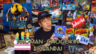 Pac Man chogokin Robot  Namco Bandai Unboxing my wife’s Bday Gift [upl. by Auqcinahs288]