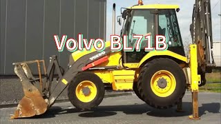 BL71B volvo wheel backhoe loader sale [upl. by Adnowal]