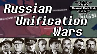 HOI4 Timelapse TWR  Russian Unification Wars [upl. by Hamlet]