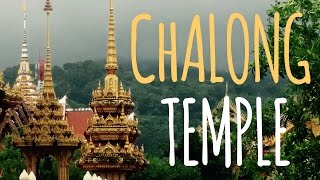 Wat Chalong Temple  Sightseeing Phuket Day Trip 4K [upl. by Aiekal]