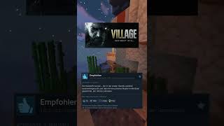 Resident Evil 8 VILLAGE Steam Bewertungen 😂🥴 re re8 revillage residentevil residentevilvillage [upl. by Elianore]