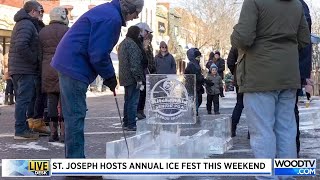 St Joseph welcomes Ice Fest back to town [upl. by Ainnos685]