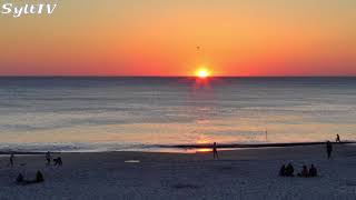 Sonnenuntergang auf Sylt Juni 2018 [upl. by Holsworth274]